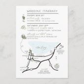 ABBYカスタムの招待状エンクロージャカード エンクロージャーカード (正面)