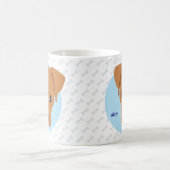 abby子犬のマグ コーヒーマグカップ (中央)