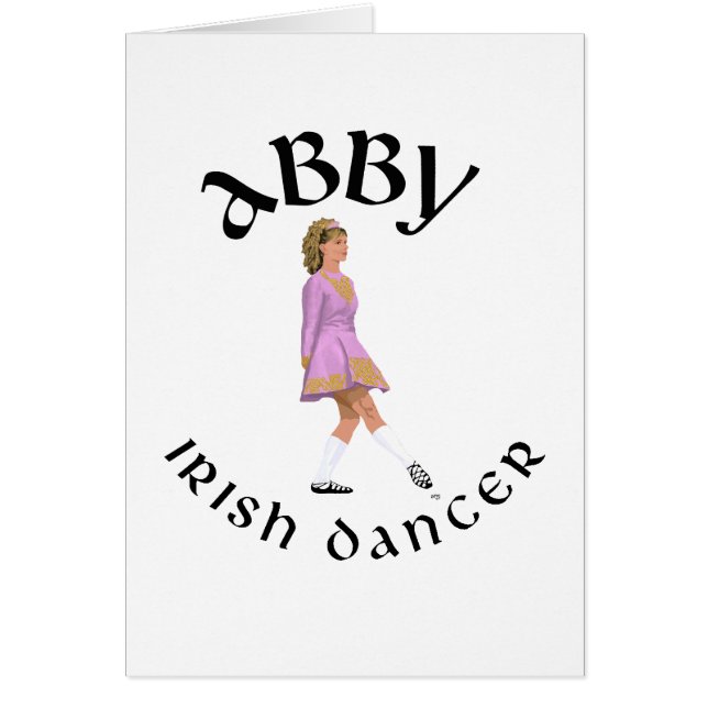 ABBY オリジナルアイリッシュダンスグッズ (正面)