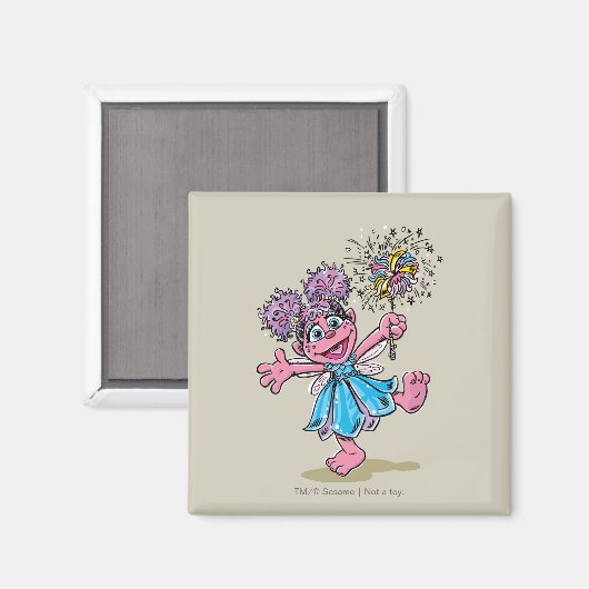 Abby Cadabbyのレトロの芸術 マグネット (正面/裏面)