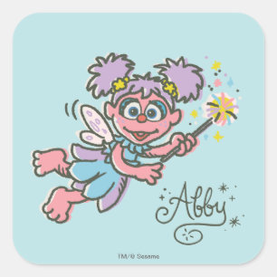 Abby Cadabbyの飛行 スクエアシール