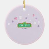 Abby Cadabby Baby's 1st Christmas Photo Ceramic Or セラミックオーナメント (裏面)