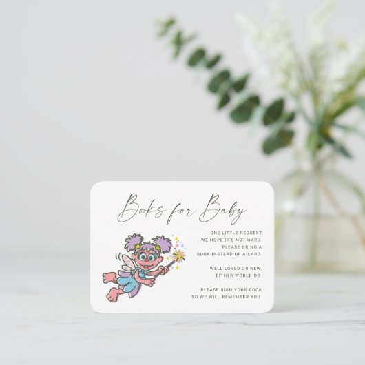 Abby Cadabby Book Request Insert プレイスカード (スタンド正面)