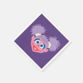 Abby Cadabby Face スタンダードカクテルナプキン (角)
