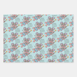 Abby Cadabby Flying ラッピングペーパーシート