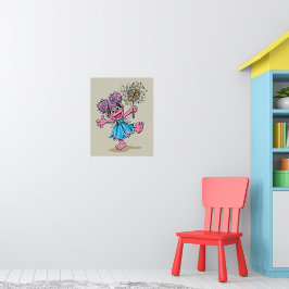 Abby Cadabby Retro Art ポスター