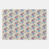 Abby Cadabby Retro Art ラッピングペーパーシート (正面2)