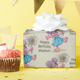 Abby Cadabby Retro Art ラッピングペーパー