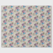 Abby Cadabby Retro Art ラッピングペーパー (フラット)