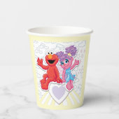 Abby & Elmo Graphic 紙コップ (裏面)