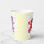 Abby & Elmo Graphic 紙コップ (右)