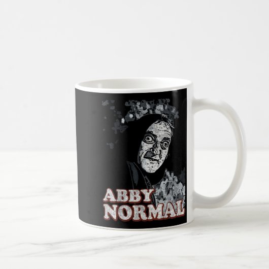 Abby Normal Brain Funny Halloween コーヒーマグカップ (右)