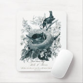 Abby's Birds Sketch叔母さんの マウスパッド (マウス)