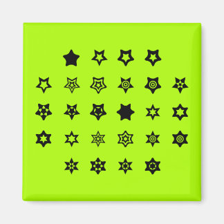 ABCから星へのシンボル暗号コード鍵(点灯) マグネット