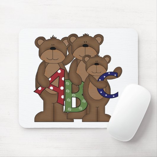 ABCくま マウスパッド (マウス)