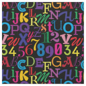 ABCすごいと123s ファブリック (クローズアップ)