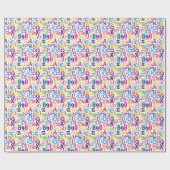 ABCすごいと123s ラッピングペーパー (フラット)