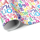 ABCすごいと123s ラッピングペーパー (ロールコーナー)