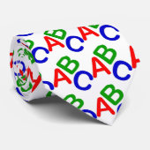 ABCのタイ ネクタイ (ロール)