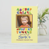 ABCの写真の招待状 招待状 (スタンド正面)