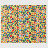 ABCの学校の驚かせること ラッピングペーパー (フラット)