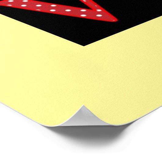 ABCの魅力的な明るいアルファベットカラフルのポスター ポスター (角)