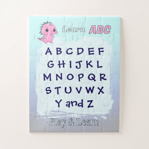 ABCを学ぼう 遊んで学ぶパズル ジグソーパズル
