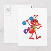 ABCアニマルアダム・アリ ポストカード (正面/裏面)