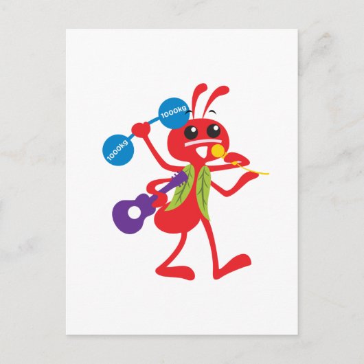 ABCアニマルアダム・アリ ポストカード (正面)