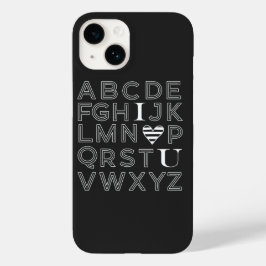 ABCアルファベットiPhoneケース Case-Mate iPhone 14ケース
