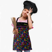 ABCカラフルと123s エプロン