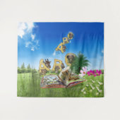 ABCキャピタルアルファベットテーマ タペストリー (正面(横))