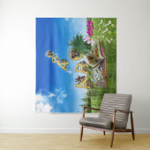 ABCキャピタルアルファベットテーマ タペストリー (インサイチュ)