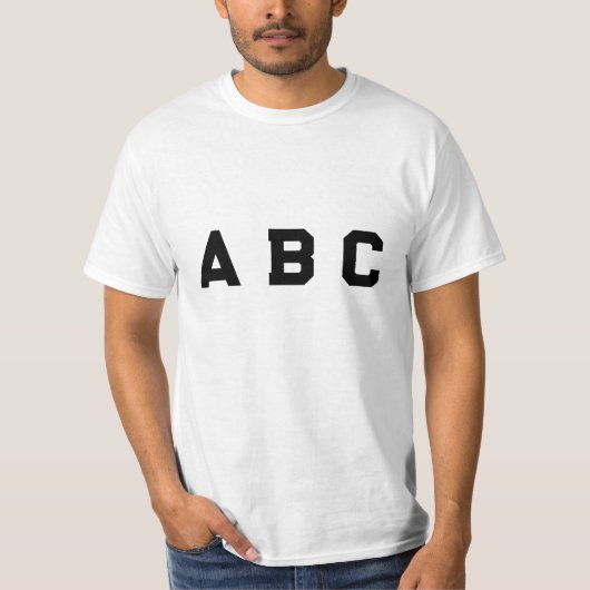 ABCスタイル Tシャツ (正面)