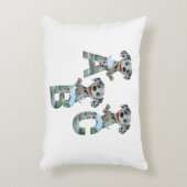 ABCダお洒落ル疑問に思マベビー枕 アクセントクッション (正面(垂直))