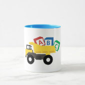 ABCダンプトラック建築トラック マグカップ (中央)