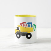 ABCダンプトラック建築トラック マグカップ (中央)