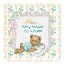 ABCテディピーチとアクアベビーシャワー