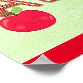 ABCネオン文字ブックワーム読み取り教室 ポスター (角)