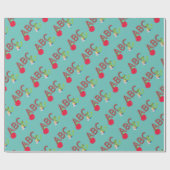 ABCブックワーム ラッピングペーパー (フラット)