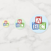 ABCブロック コンフェッティ (正面)