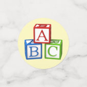 ABCブロック コンフェッティ (スモール正面)