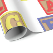 ABCブロック ラッピングペーパー (ロールコーナー)