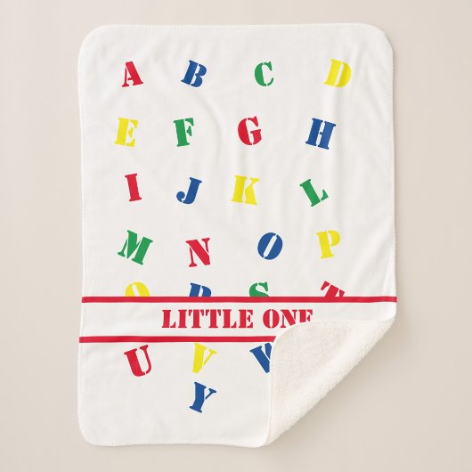 ABCベビーガールシャーパブランケット シェルパブランケット