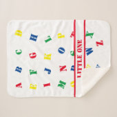 ABCベビーガールシャーパブランケット シェルパブランケット (正面(横))