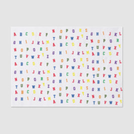 ABCベビーシャワーティッシュペーパー 薄葉紙