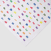 ABCベビーシャワーティッシュペーパー 薄葉紙 (詳細)