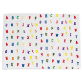 ABCベビーシャワー抱き枕 ラージペーパーバッグ (正面)