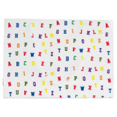 ABCベビーシャワー抱き枕 ラージペーパーバッグ (裏面)