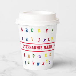 ABCベビーシャワー紙カップ 紙コップ